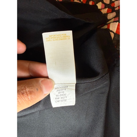Kate Spade New York Cupcake Print Skirt Black Pink Red Girls 14Y KSCYG0469 - Picture 6 of 12